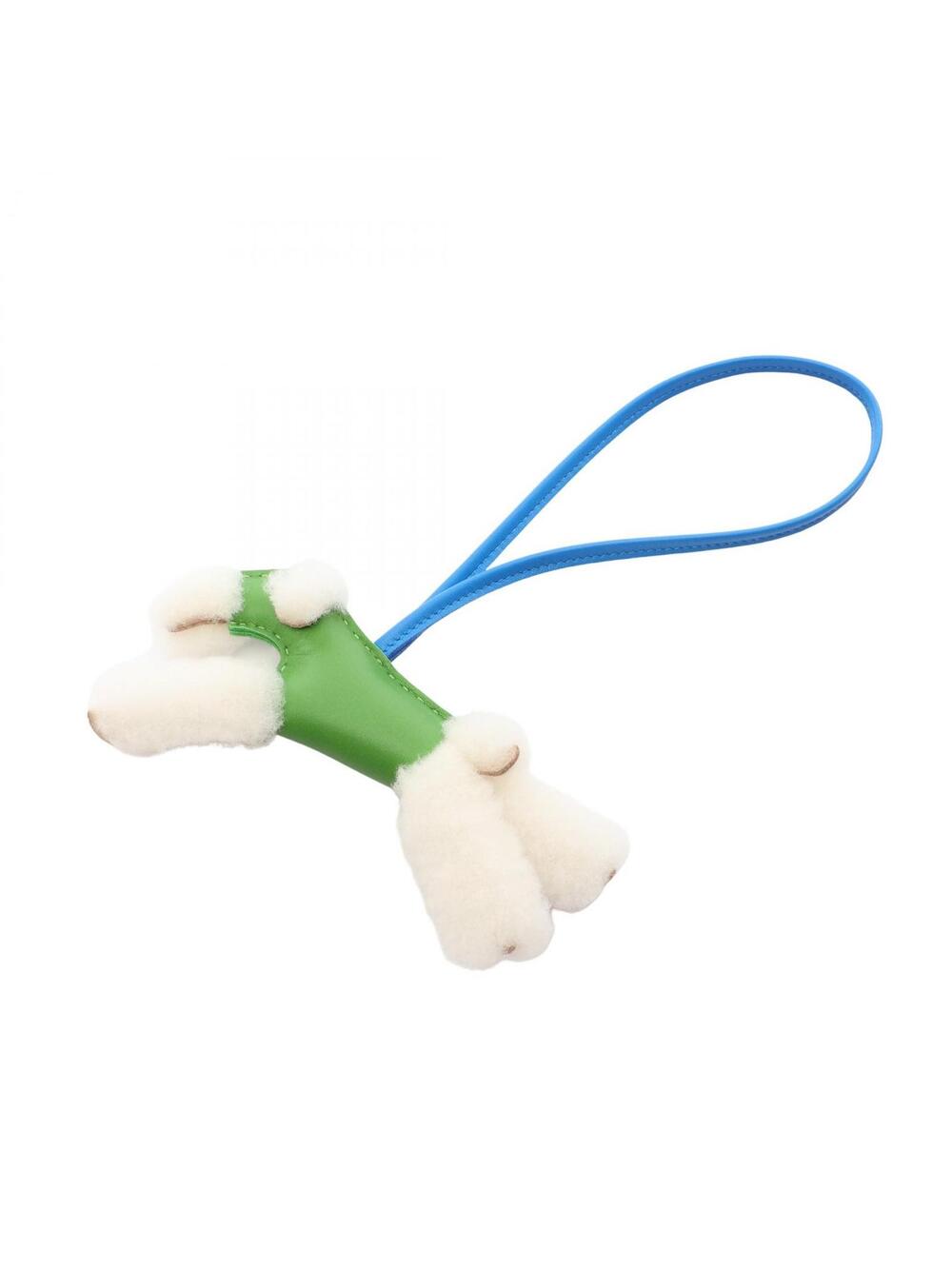 Hermes Buddy Bag Charm G Agneau Milo #345269H15B